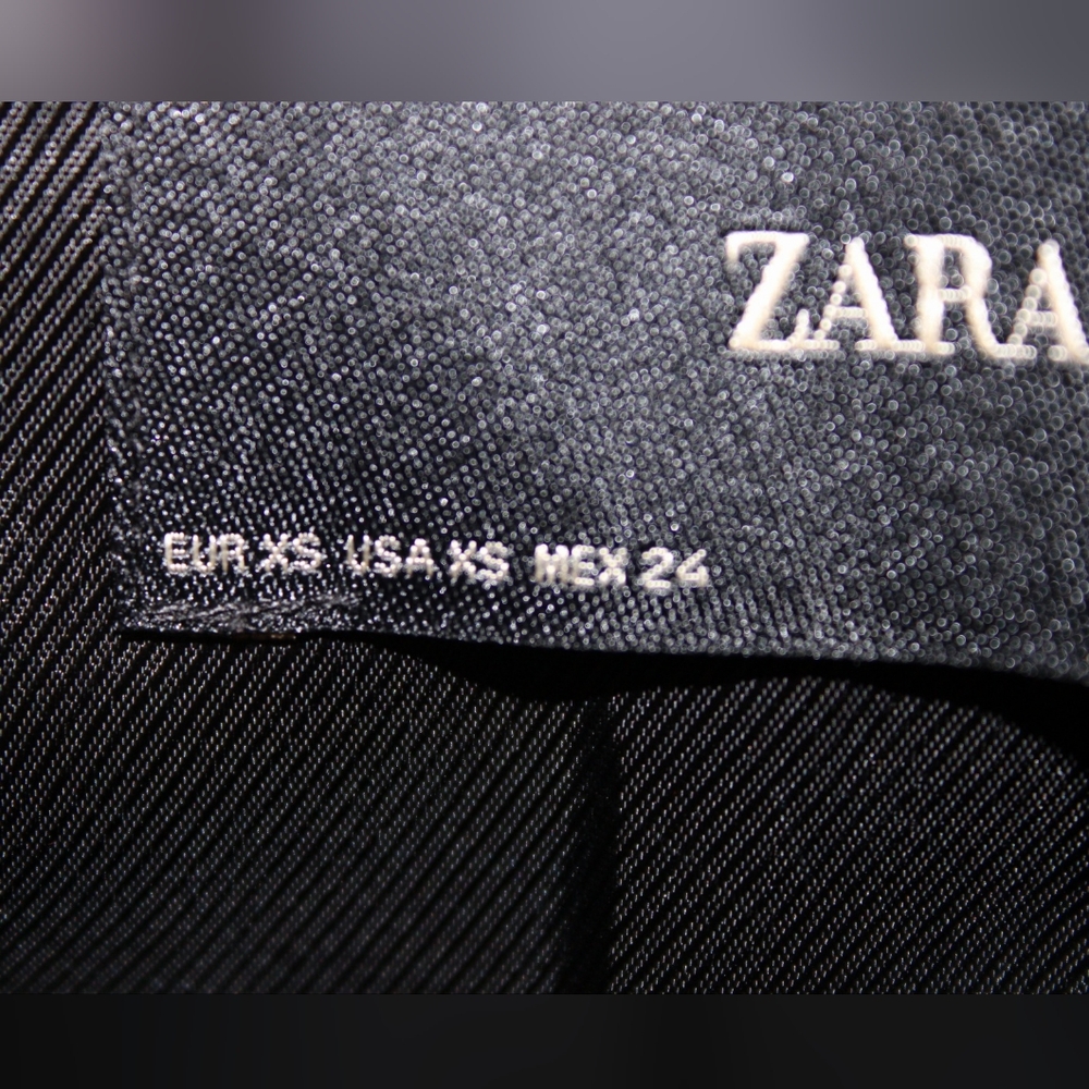 Zara Animal Print Double-Breasted Trench Coat! Oversized, Relaxed Fit, 3/4. - Picture 9 of 9